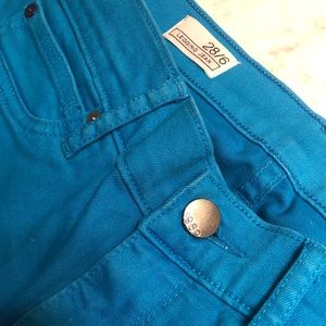 Gap Bright Blue Legging Jeans